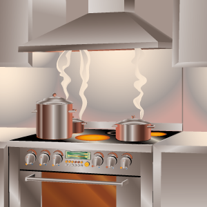 …bastano pochi passaggi e pochi “strumenti” per una pulizia ottimale della cappa.